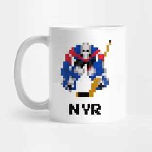 16-Bit Hockey Goalie - New York Mug